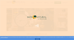 Desktop Screenshot of monnatural.es