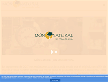 Tablet Screenshot of monnatural.es
